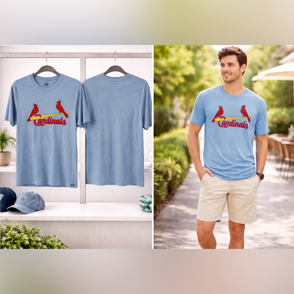 🧢47 Brand St. Louis Cardinals, men’s small T-shirt ⚾️